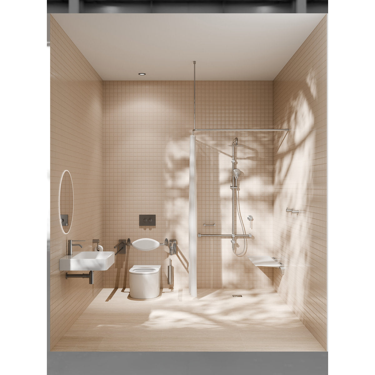 Mecca Basin Mixer - Brushed Nickel