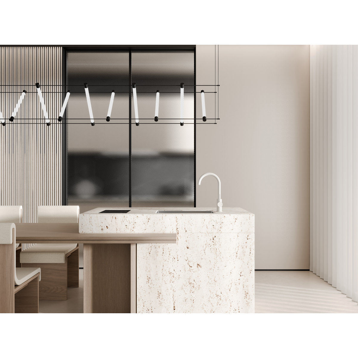 Mecca Kitchen Mixer - Matte White