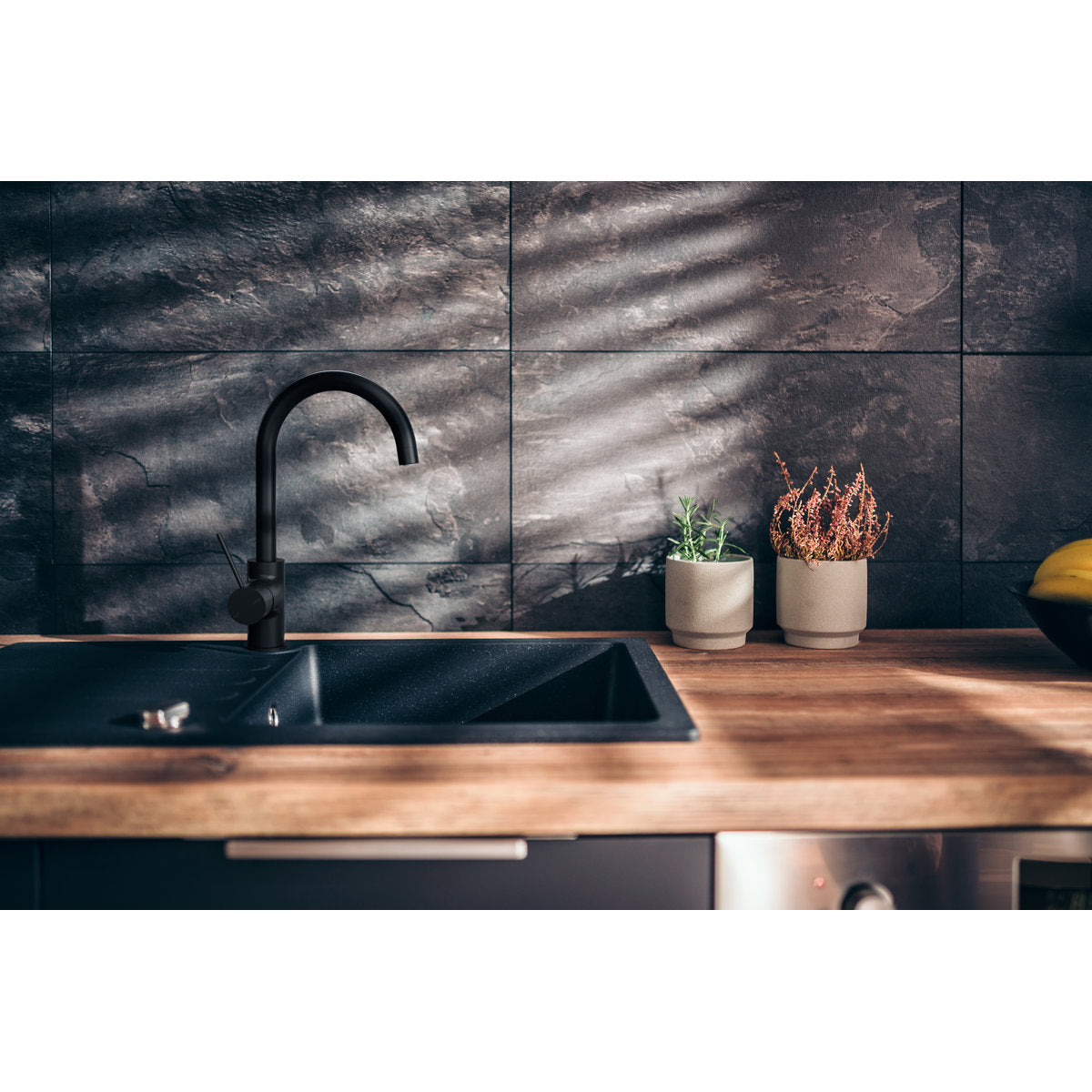 Mecca Kitchen Mixer - Matte Black