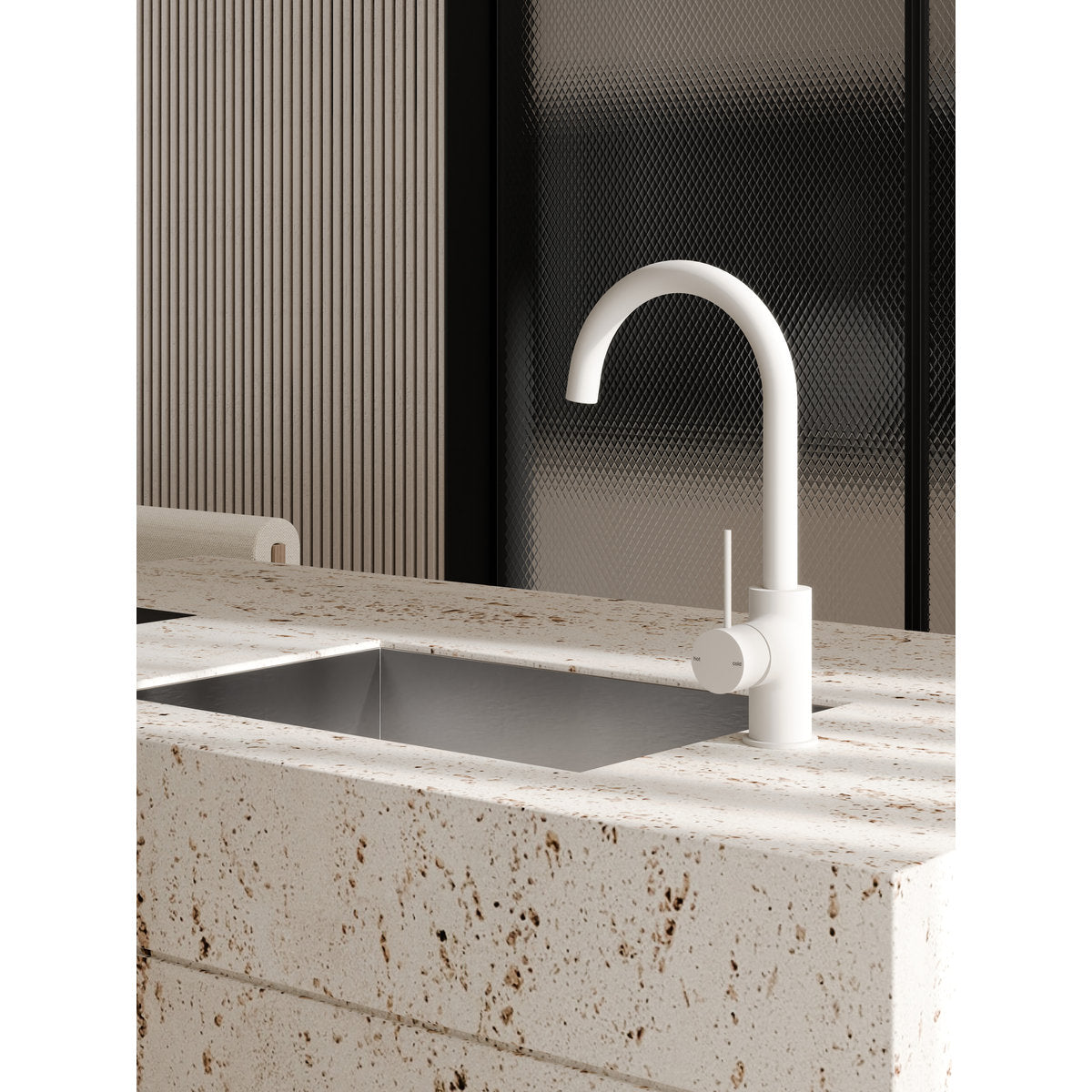 Mecca Kitchen Mixer - Matte White