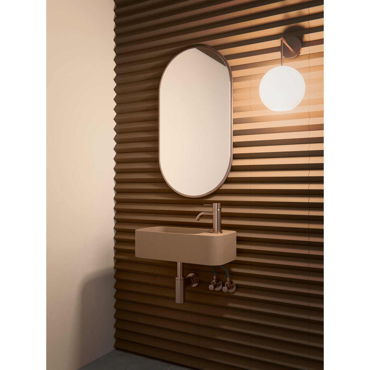 Mecca Basin Mixer - Brushed Gold