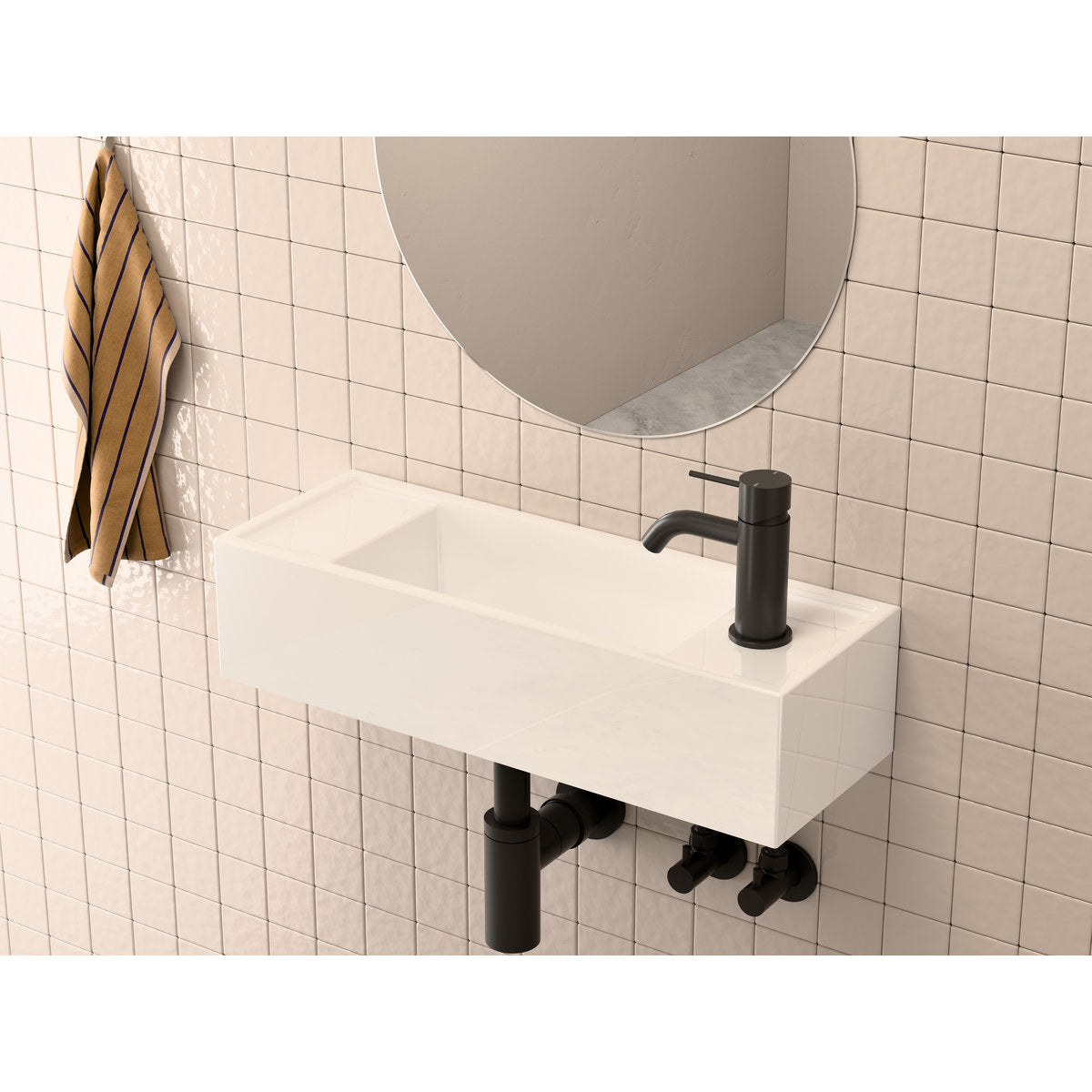 Mecca Basin Mixer - Matte Black