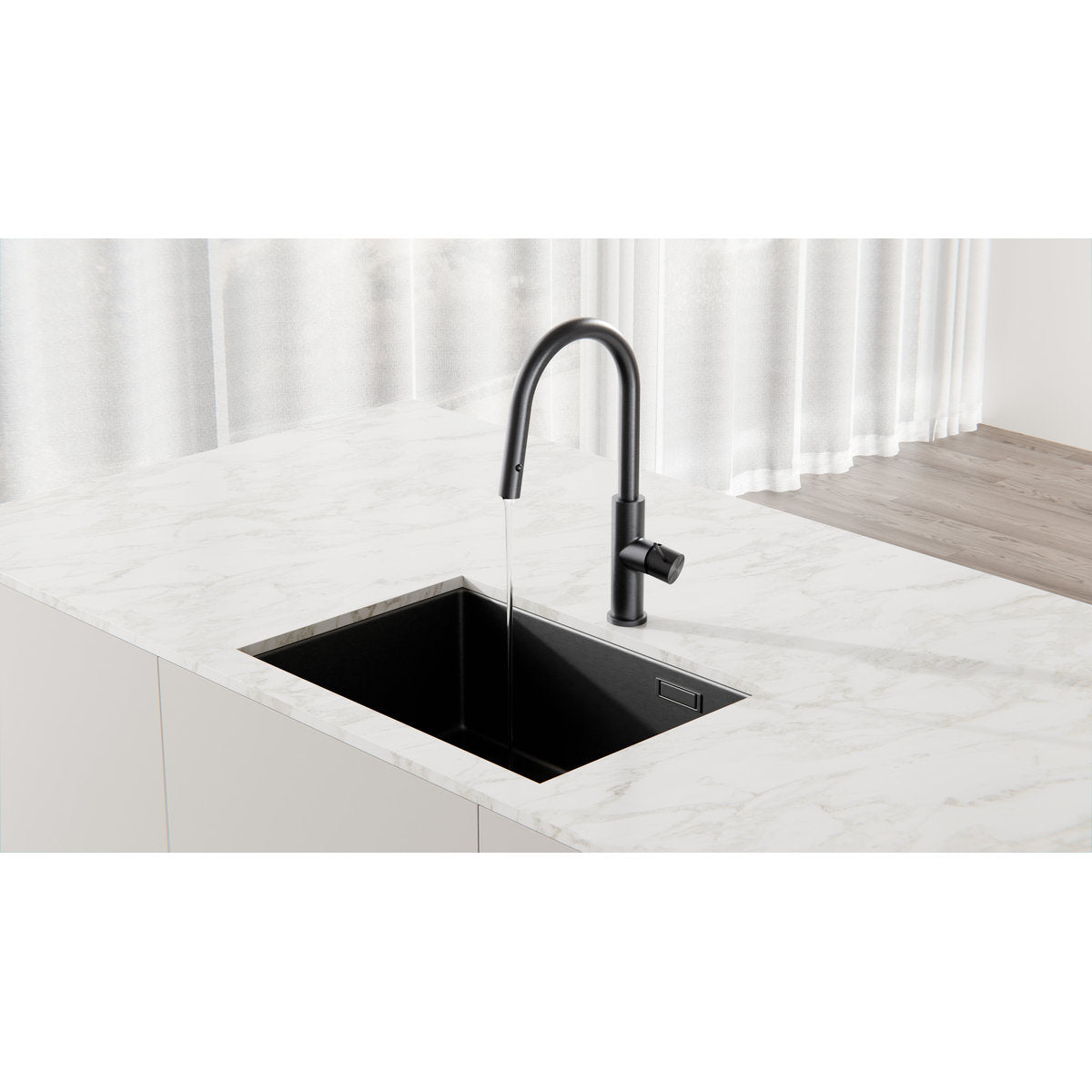 Mecca Kitchen Mixer - Gun Metal