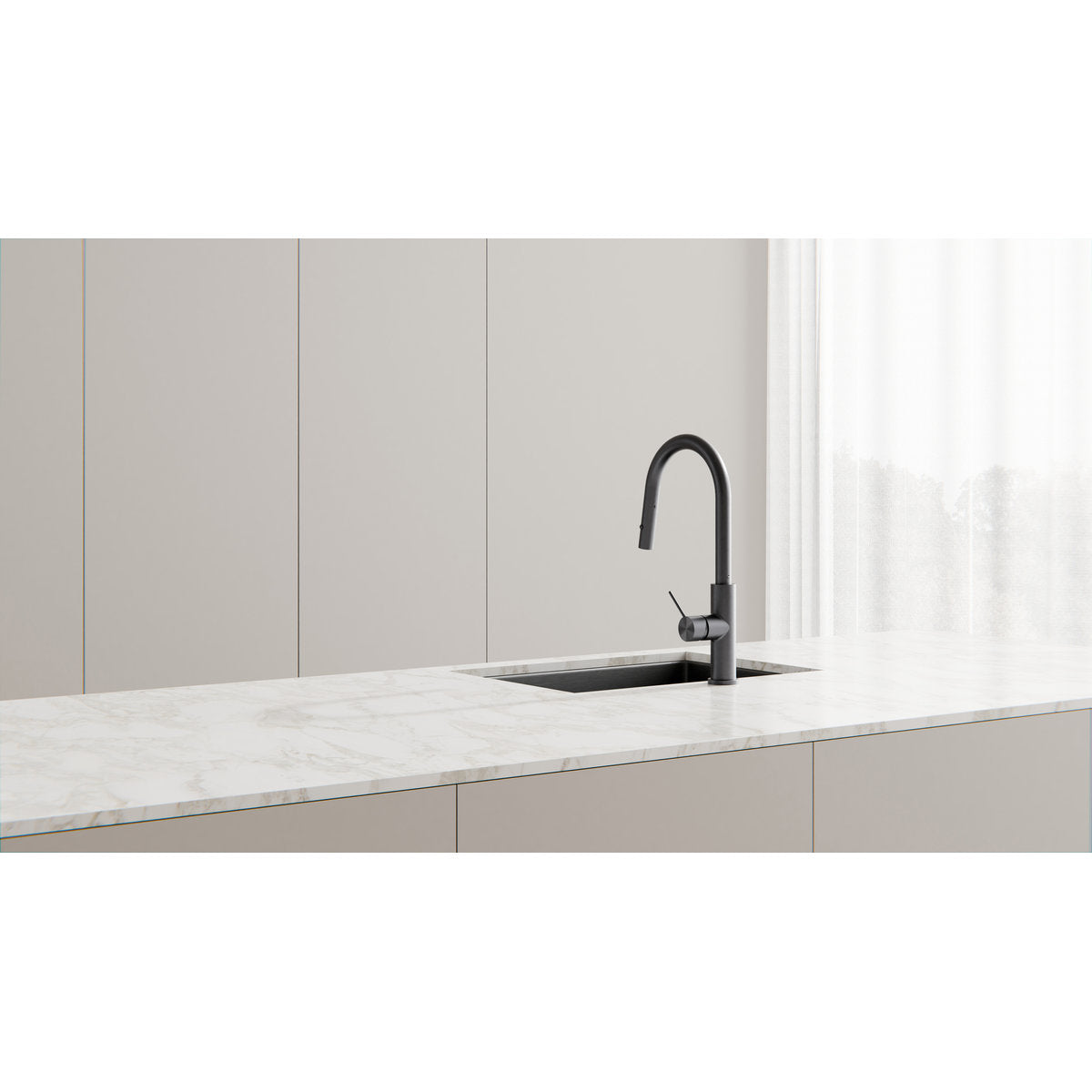 Mecca Kitchen Mixer - Gun Metal