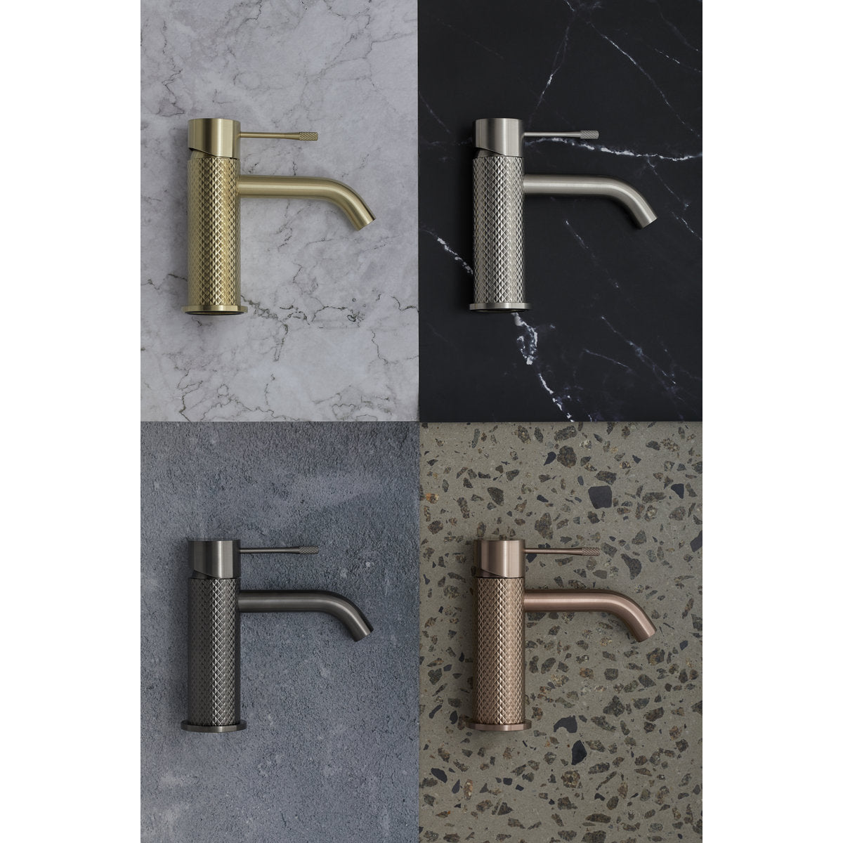 Opal Basin Mixer - Brushed Bronze