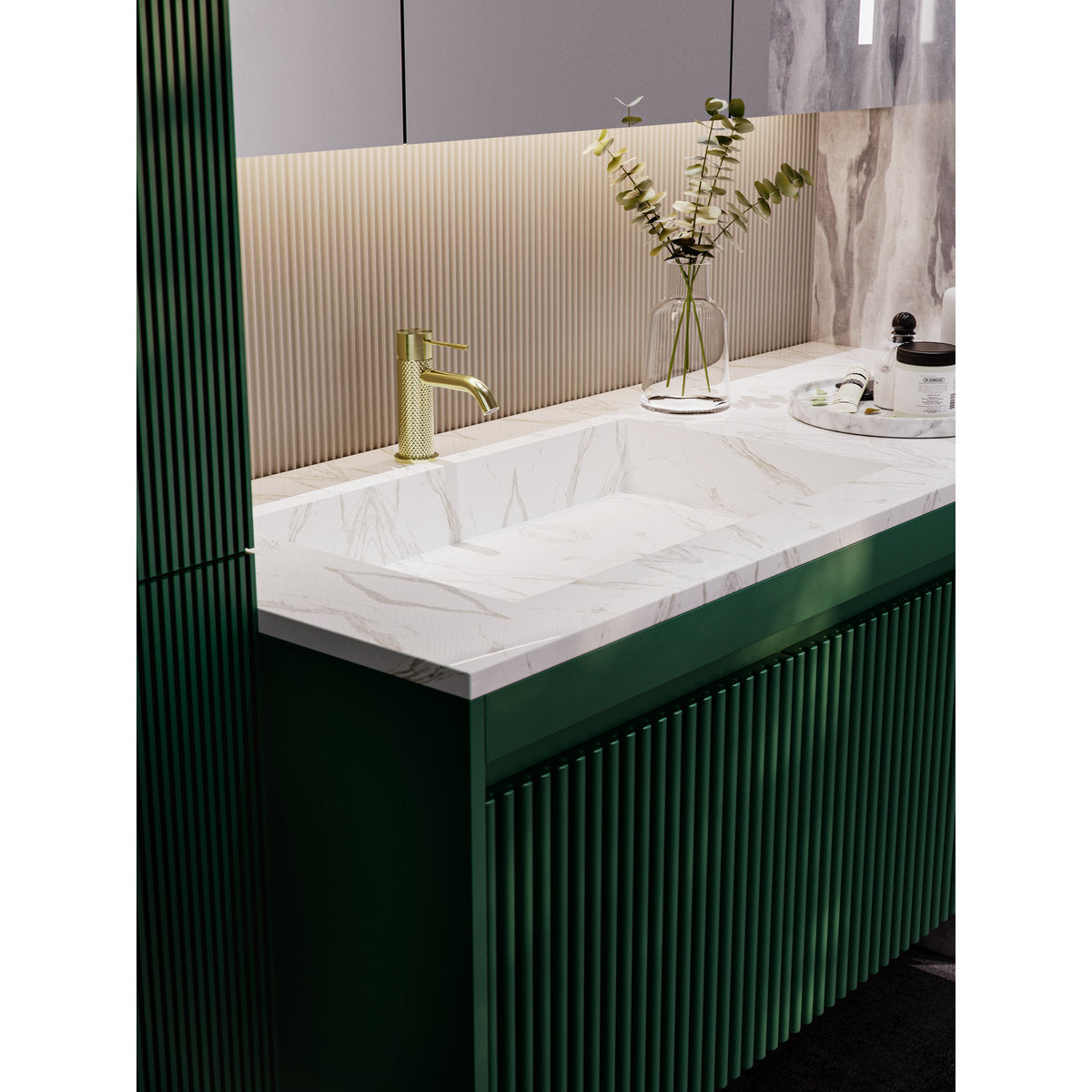 Opal Basin Mixer - Brushed Gold