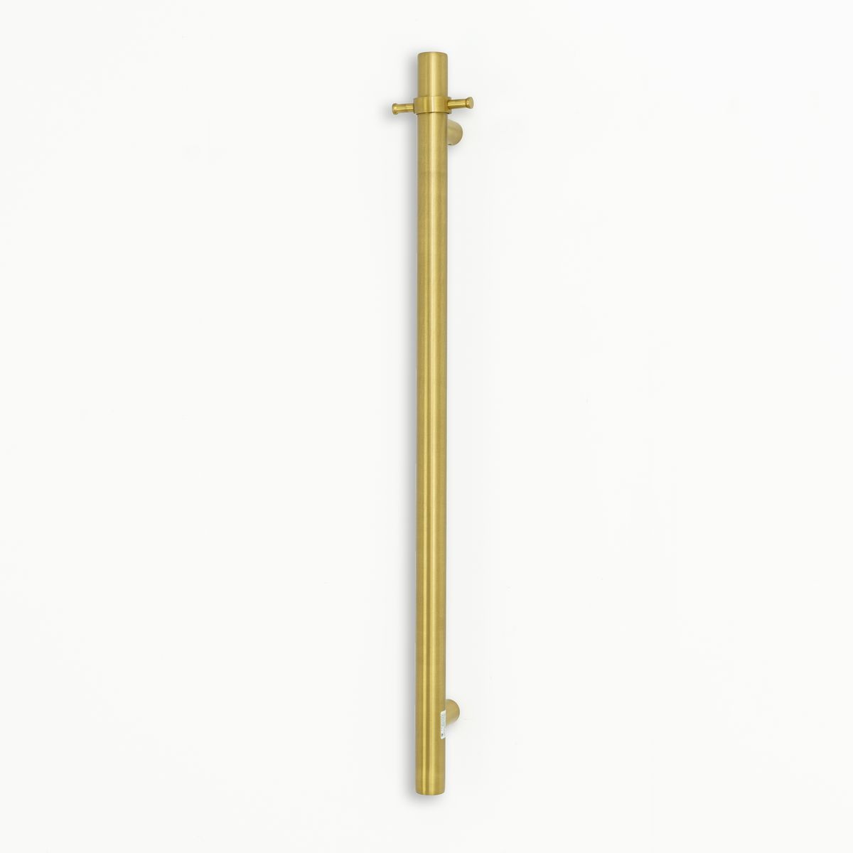 Radiant Non-Heated Vertical Towel Rail 40 x 950mm - Brushed Gold