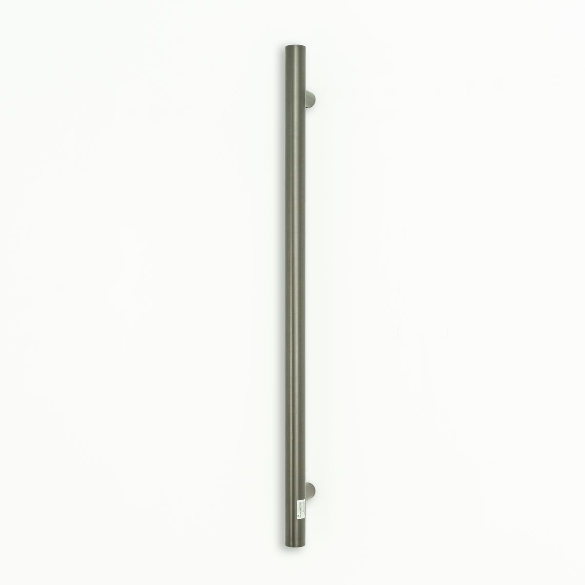 Radiant Non-Heated Vertical Towel Rail 40 x 950mm - Gun Metal Grey