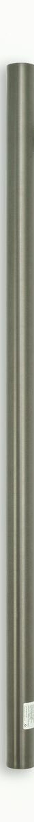 Radiant Non-Heated Vertical Towel Rail 40 x 950mm - Gun Metal Grey