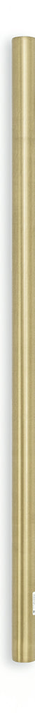 Non-Heated Vertical Towel Rail 40 x 950mm - Light Gold