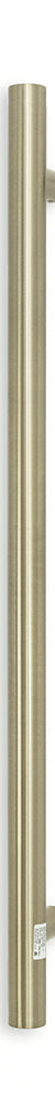 Radiant Non-Heated Vertical towel Rail 40 x 950mm - Warm Brushed Nickel