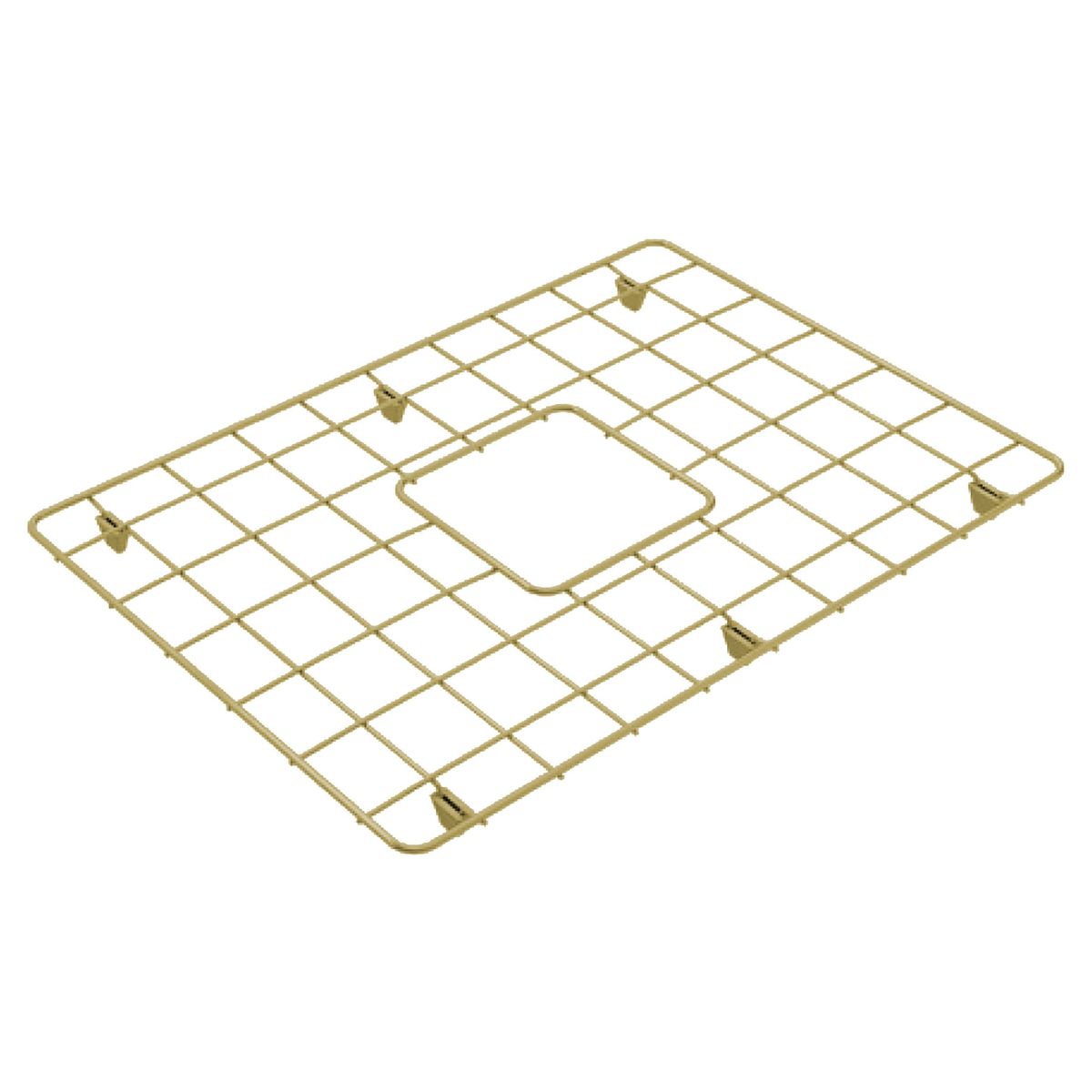 Novi 60X46 Stainless Steel Grid - Brushed Brass