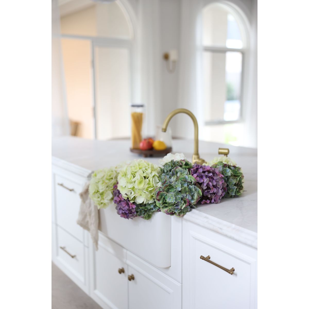 Novi 75X46 Fireclay Butler Sink - Matte White