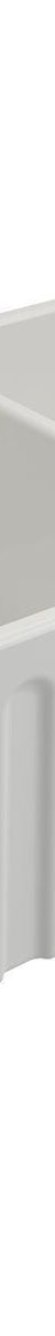 Kit-Novi 85X46 Fireclay Butler Sink - Gloss White With Overflow Included Waste