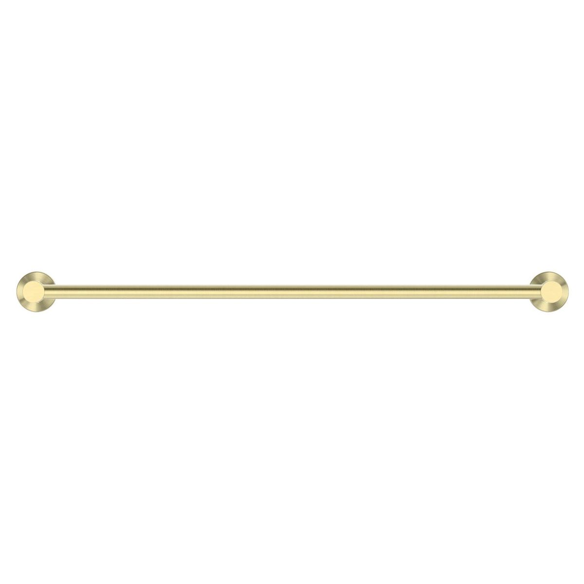Mecca Single Towel Rail 800mm - Brushed Gold