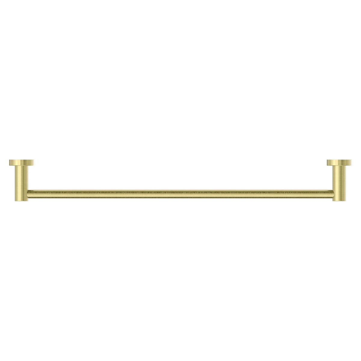 Mecca Single Towel Rail 800mm - Brushed Gold