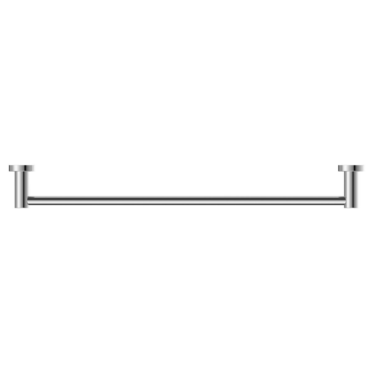 Mecca Single Towel Rail 800mm - Chrome