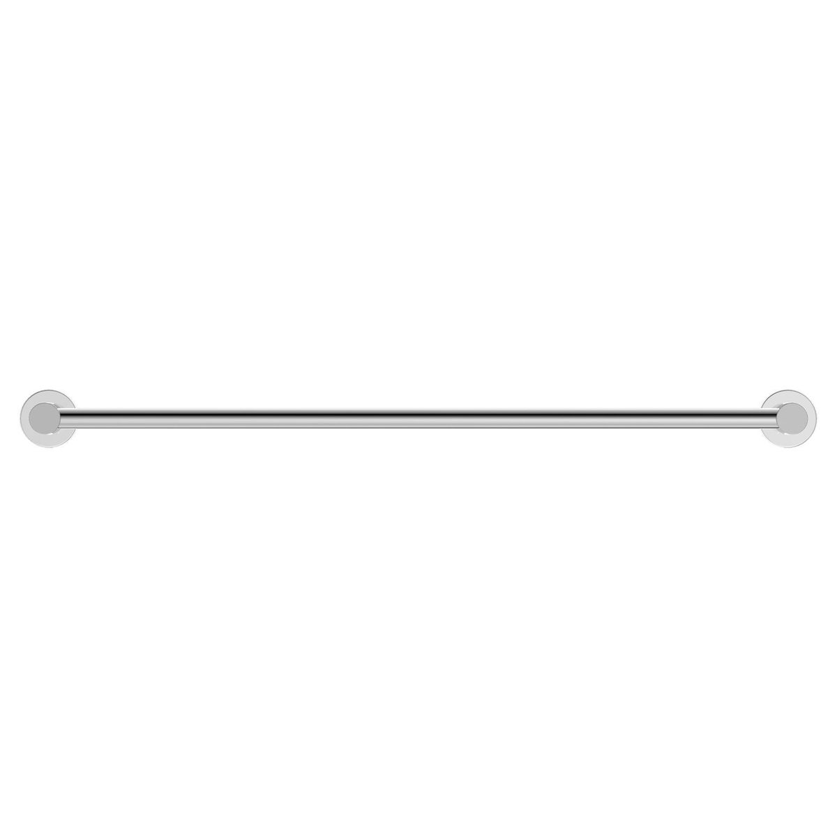 Mecca Single Towel Rail 800mm - Chrome