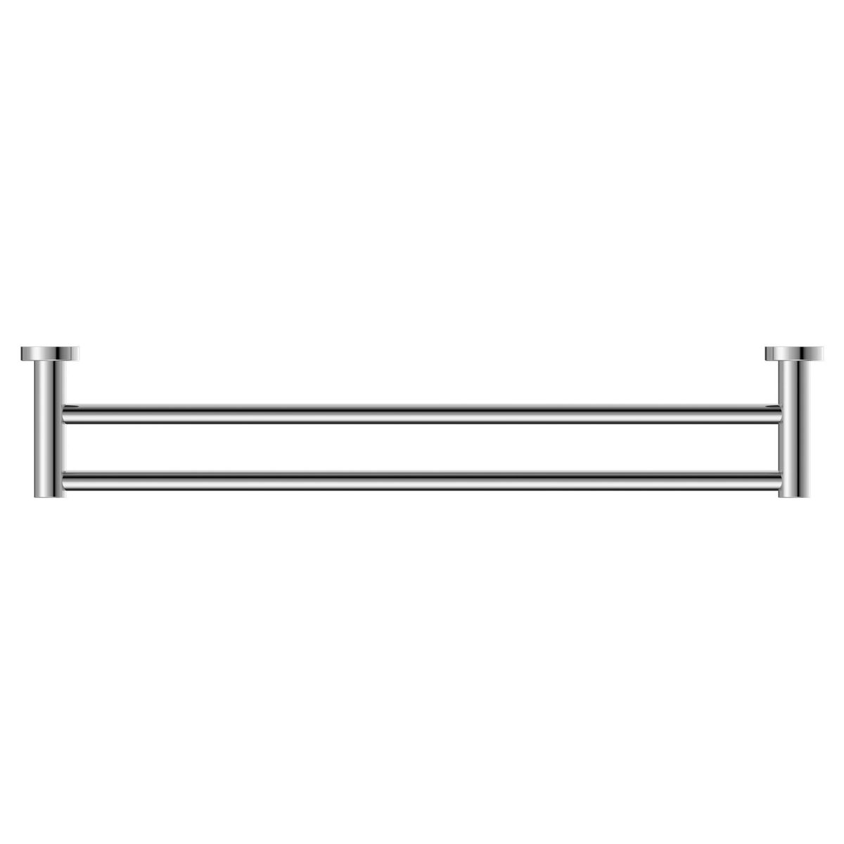Mecca Double Towel Rail 800mm - Chrome