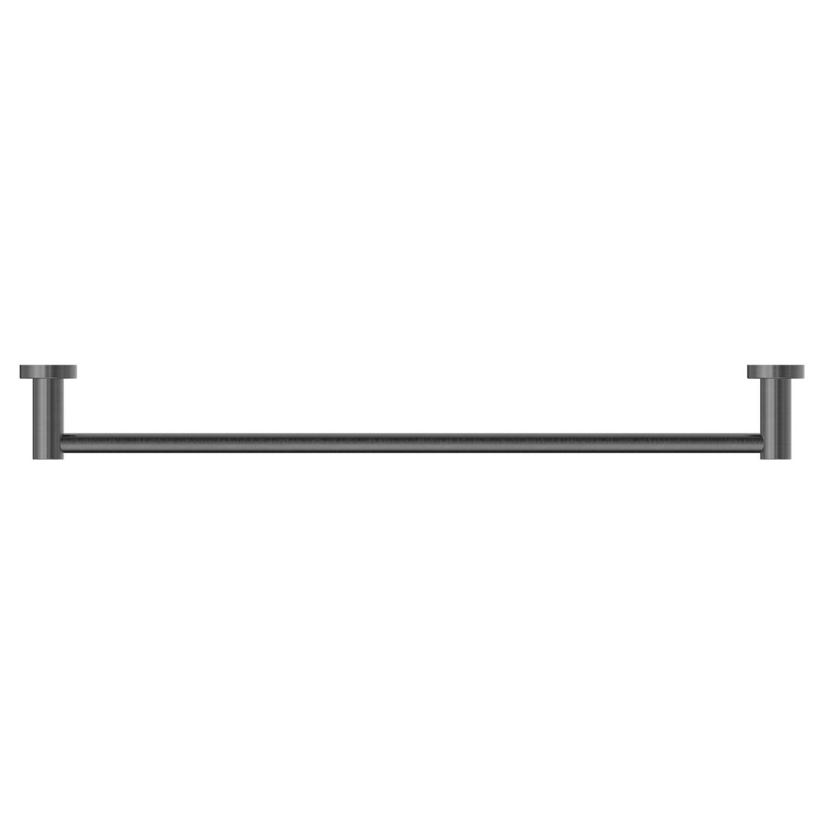 Mecca Single Towel Rail 800mm - Gun Metal