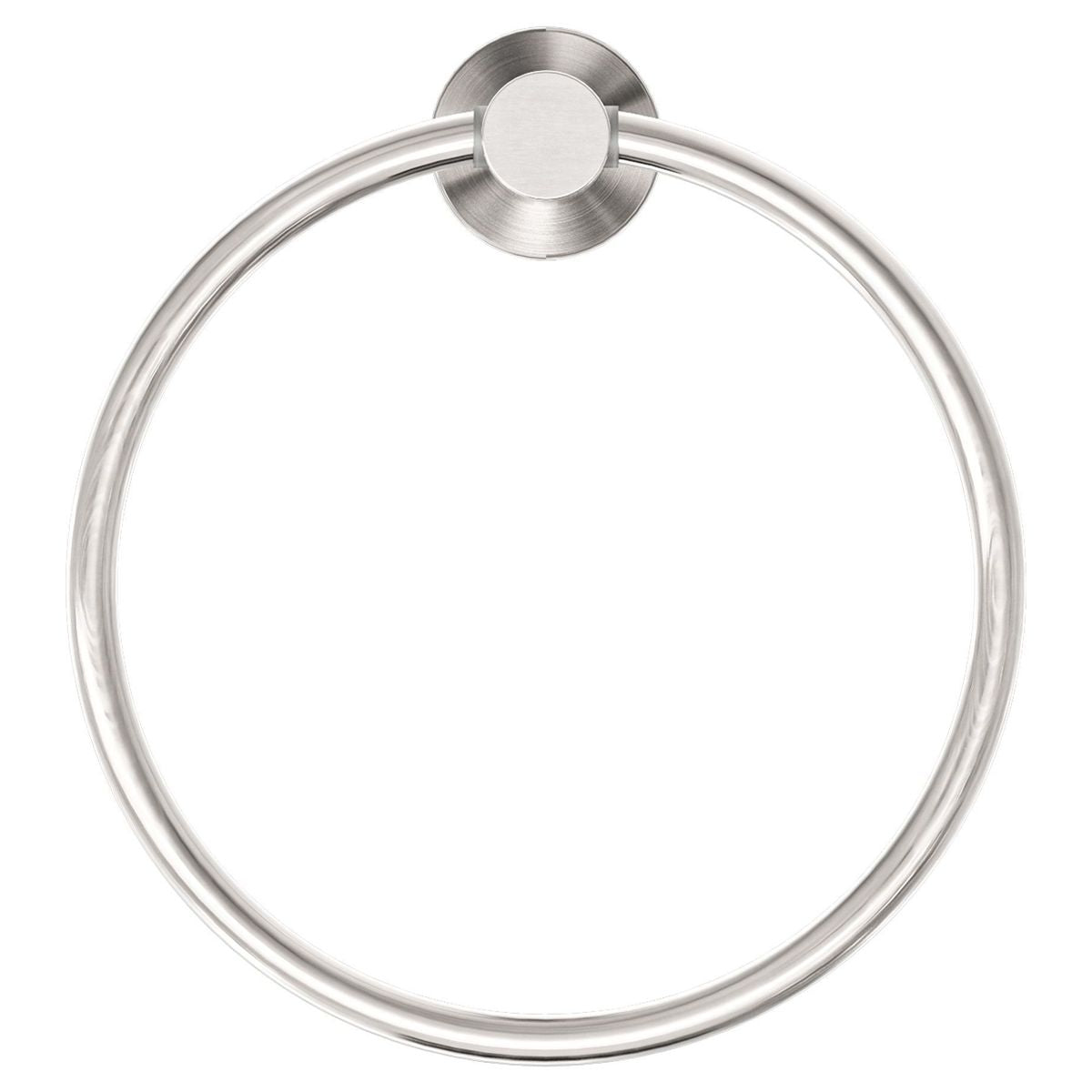 Mecca Hand Towel Ring - Brushed Nickel