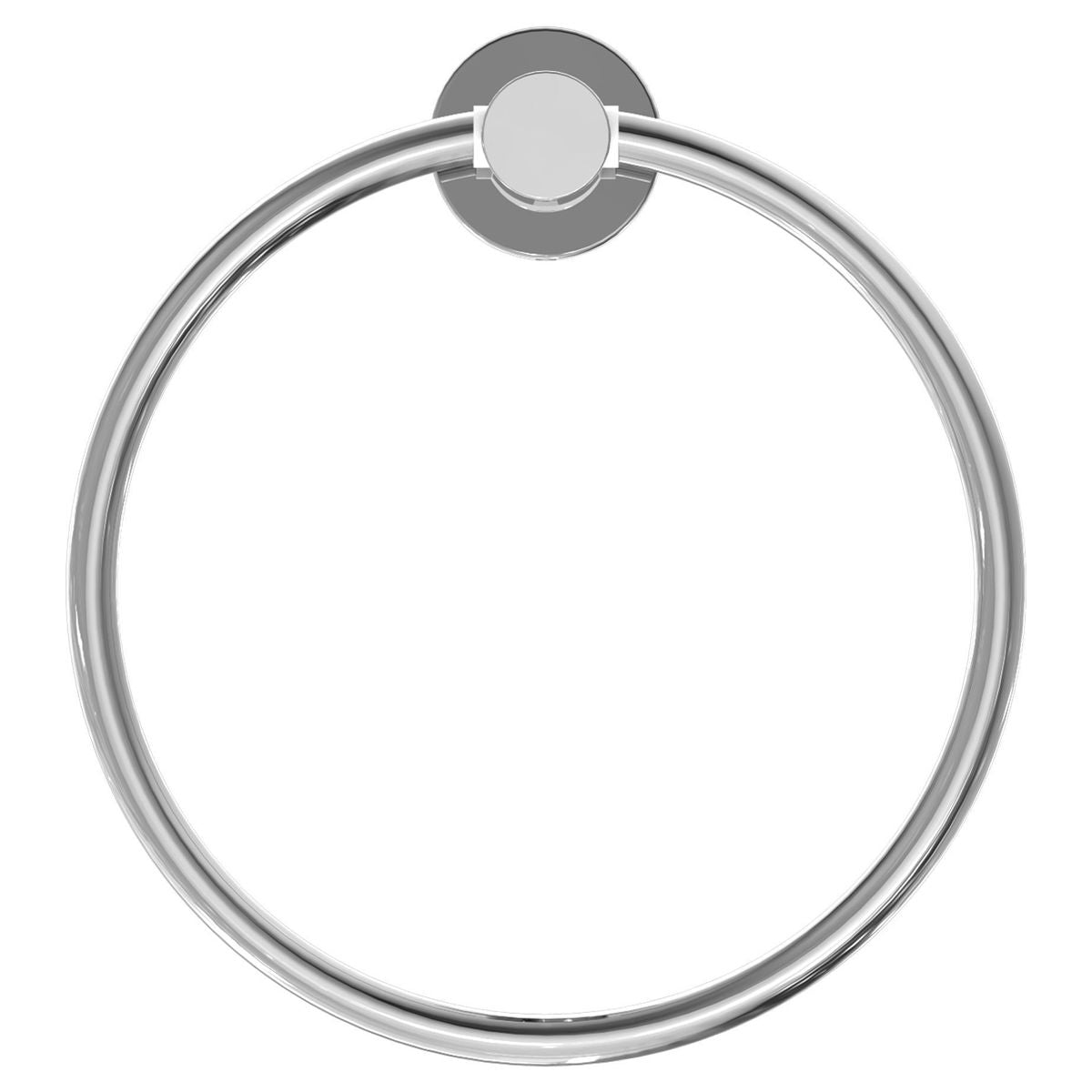 Mecca Hand Towel Ring - Chrome