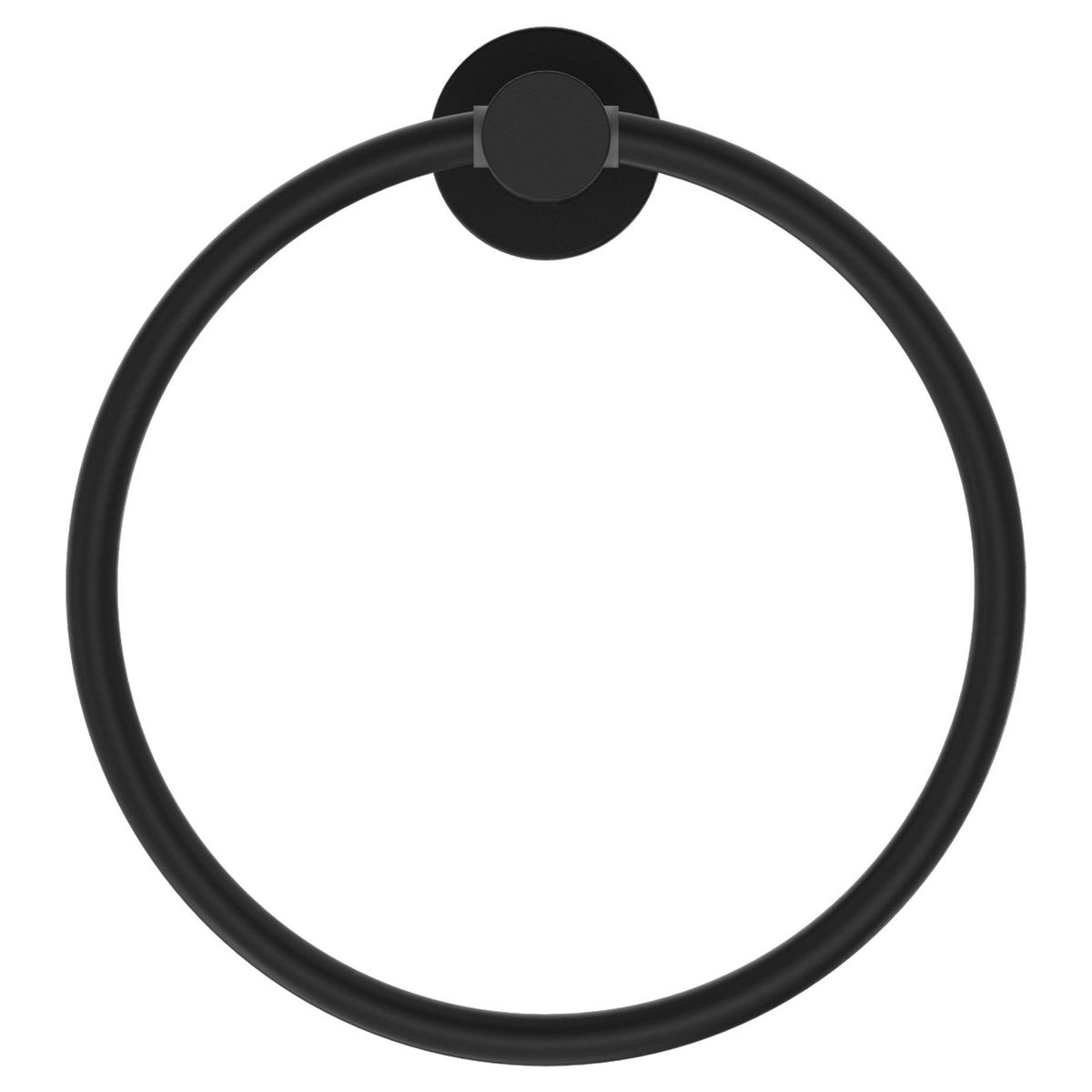 Mecca Hand Towel Ring - Matte Black