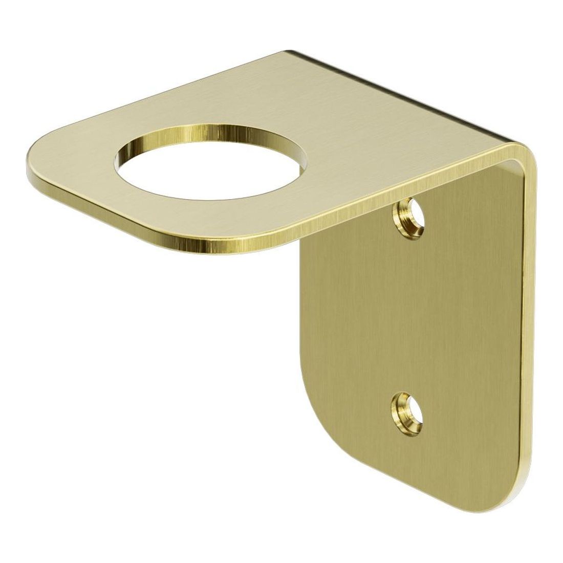 Mecca Soap Bottle Holder in Brushed Gold