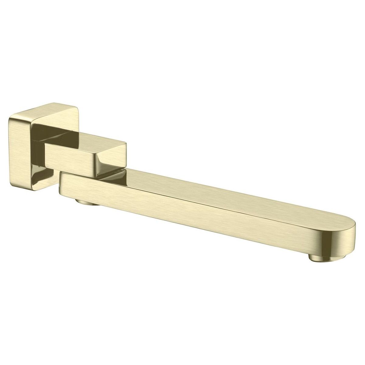Bianca Swivel Bath Spout Only - Brushed Gold
