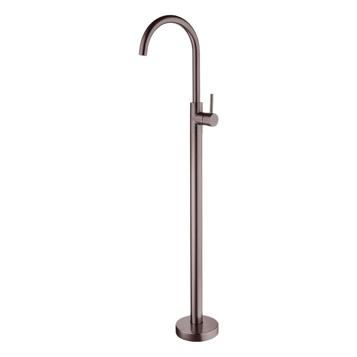 Mecca Freestanding Bath Mixer in Brushed Bronze