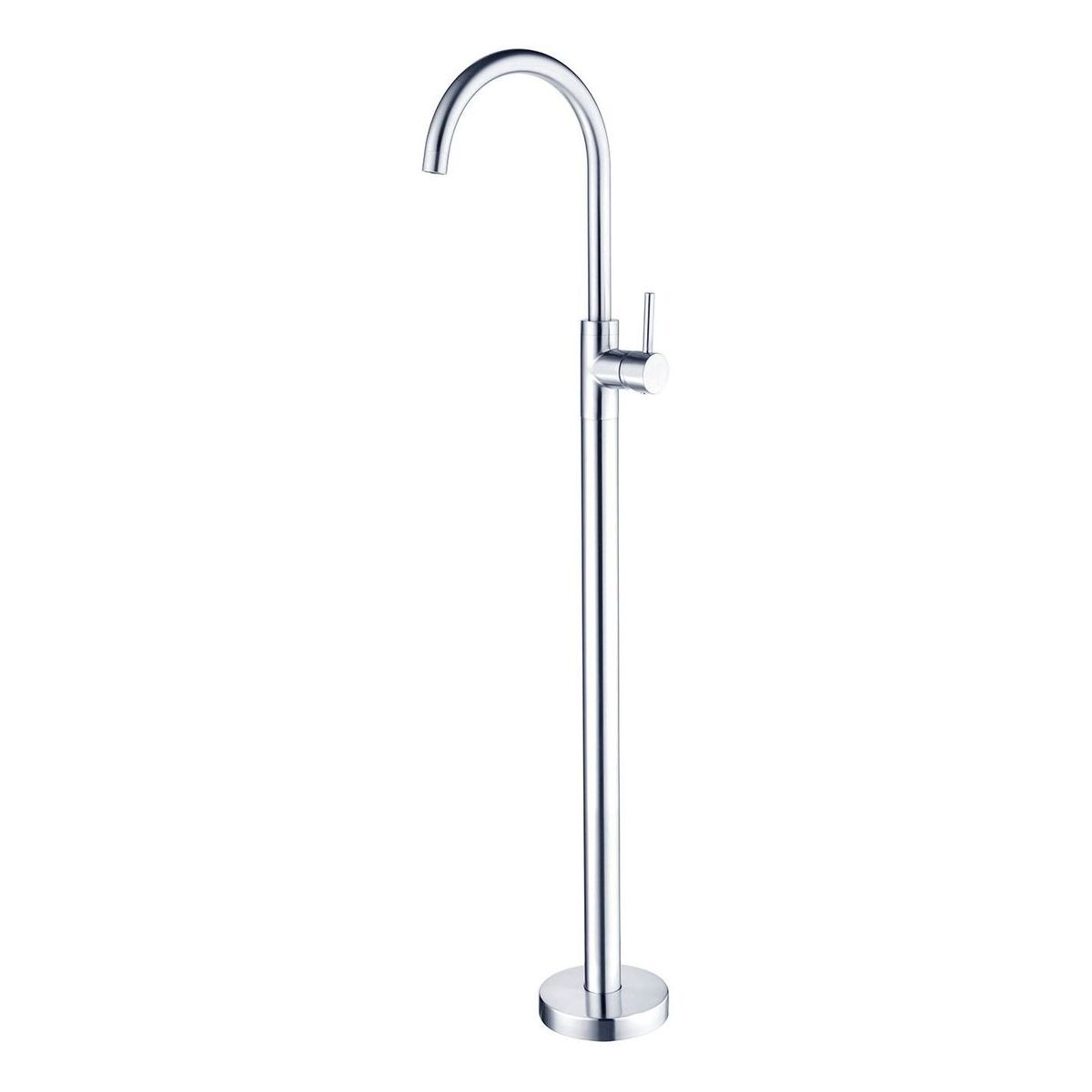 Mecca Freestanding Bath Mixer in Chrome