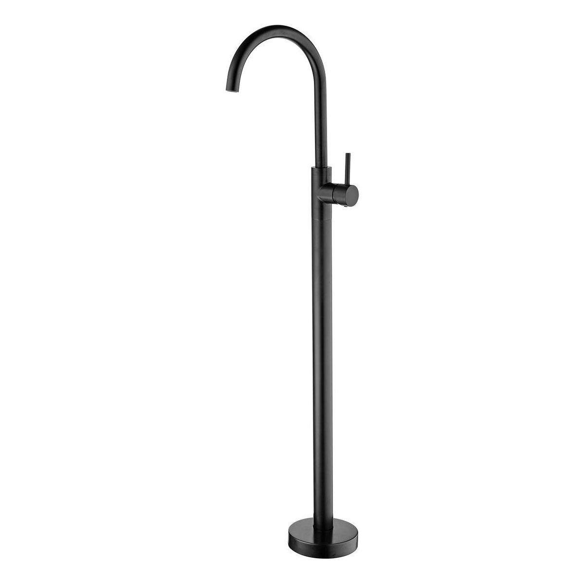 Mecca Freestanding Bath Mixer in Matte Black