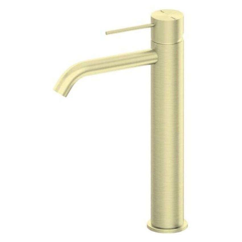 Mecca Tall Basin Mixer - Brushed Gold