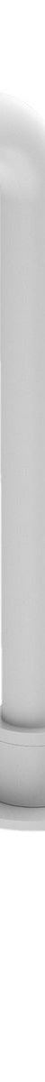 Mecca Hob Basin Mixer Square Spout - Matte White