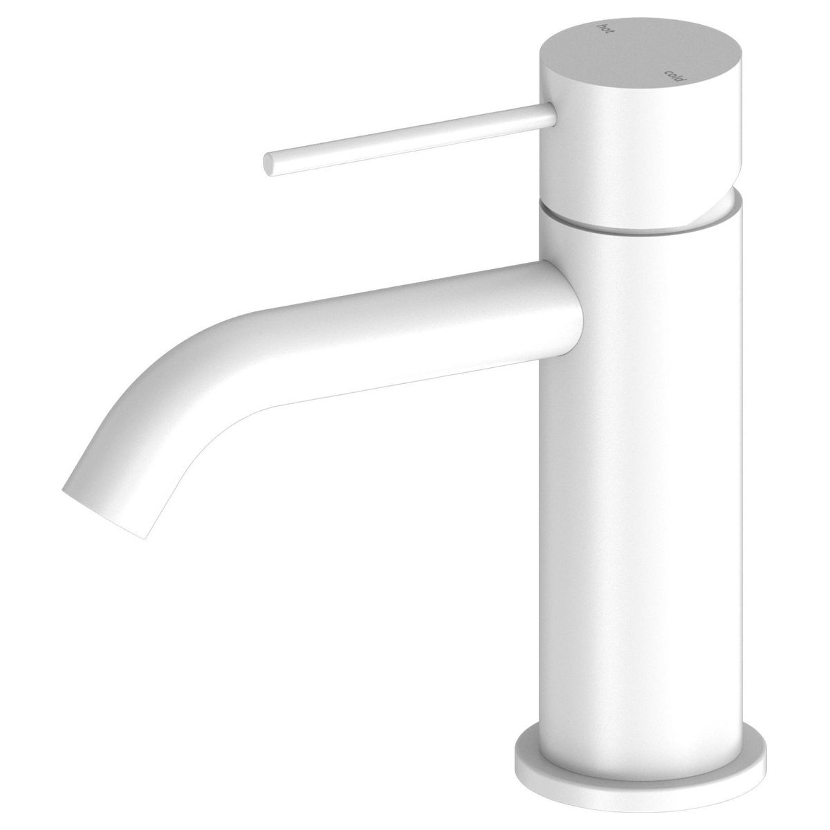 Mecca Basin Mixer - Matte White