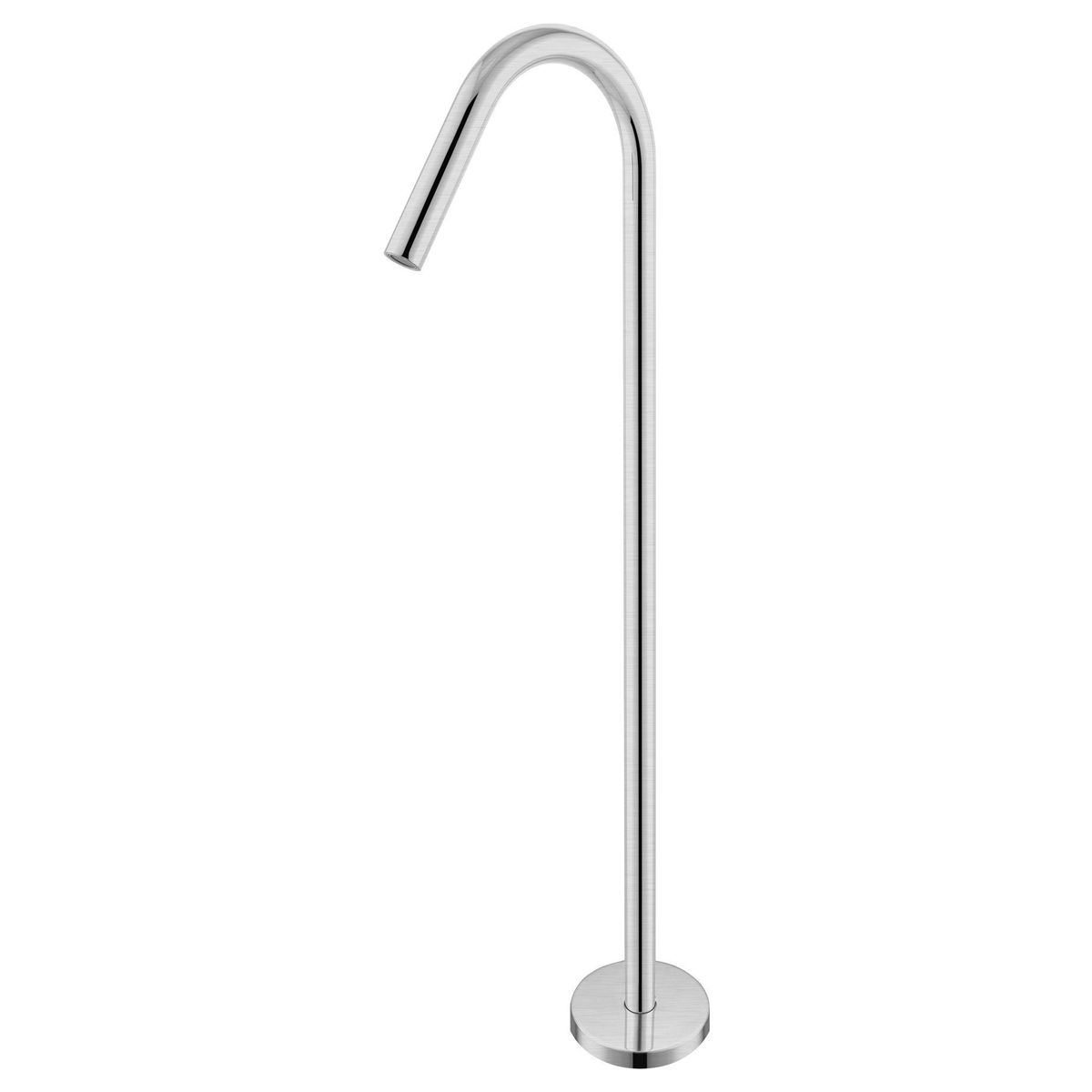 Mecca Floor Standing Bath Spout Only - Brushed Nickel