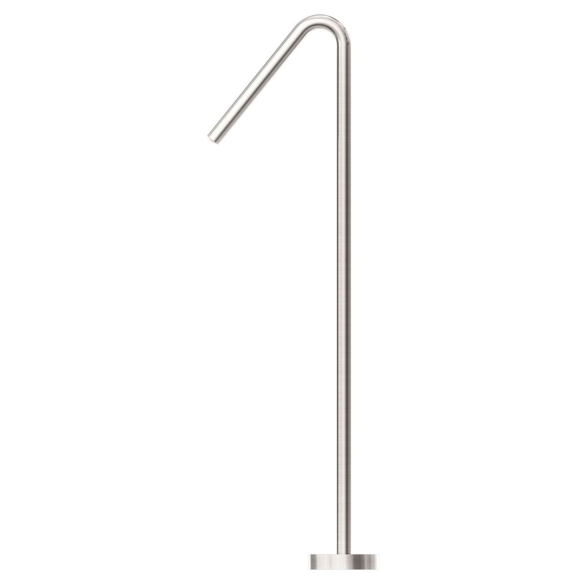 Mecca Floor Standing Bath Spout Only - Brushed Nickel