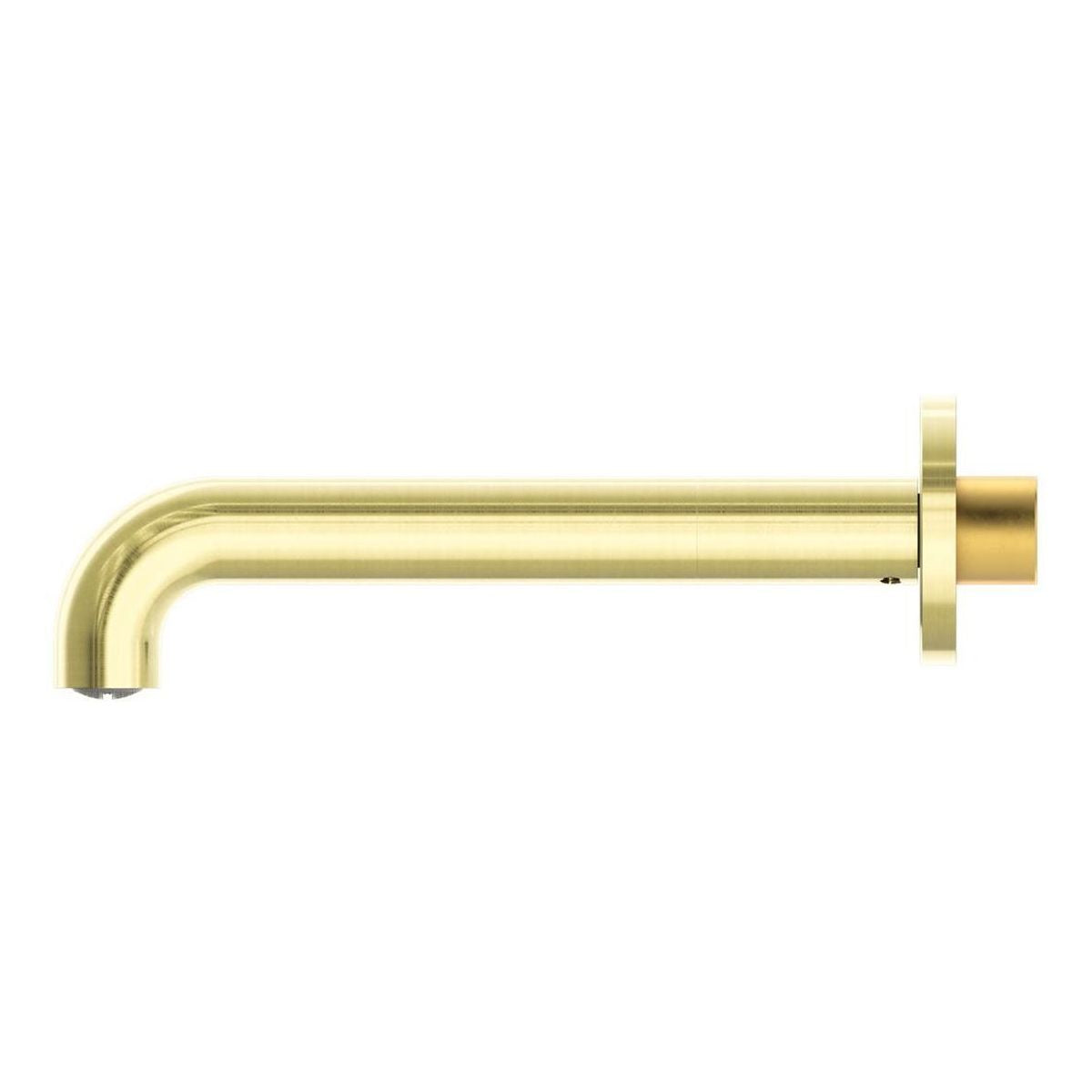Mecca Basin/Bath Spout Only 160mm in Brushed Gold