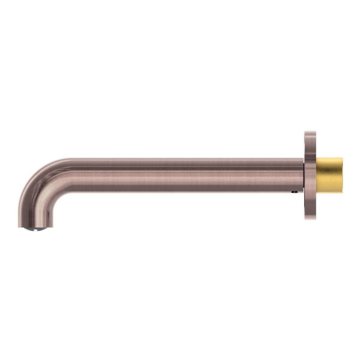 Mecca Basin/Bath Spout Only 160mm in Brushed Bronze