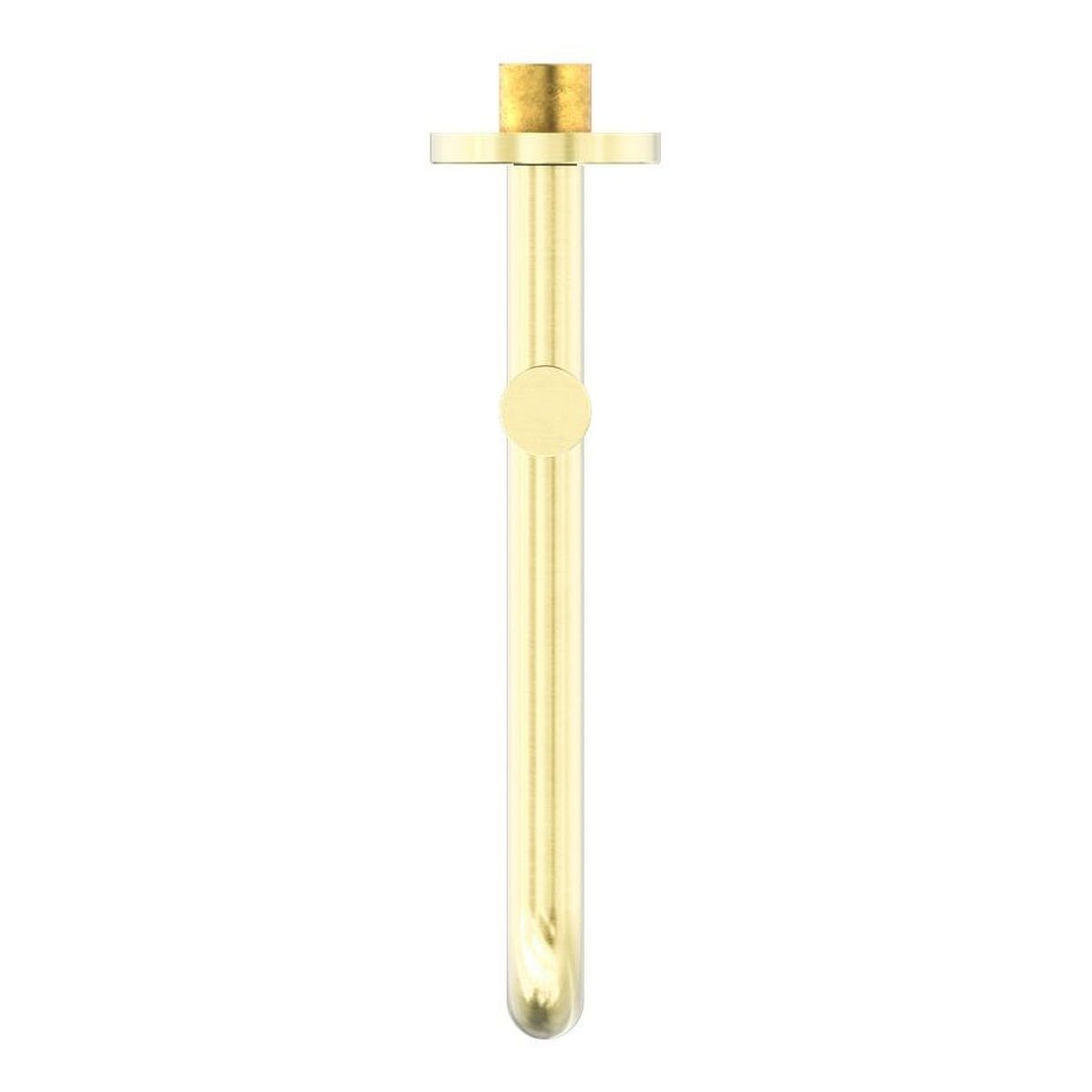Mecca Wall Mounted Swivel Basin/Bath Spout Only 225mm in Brushed Gold