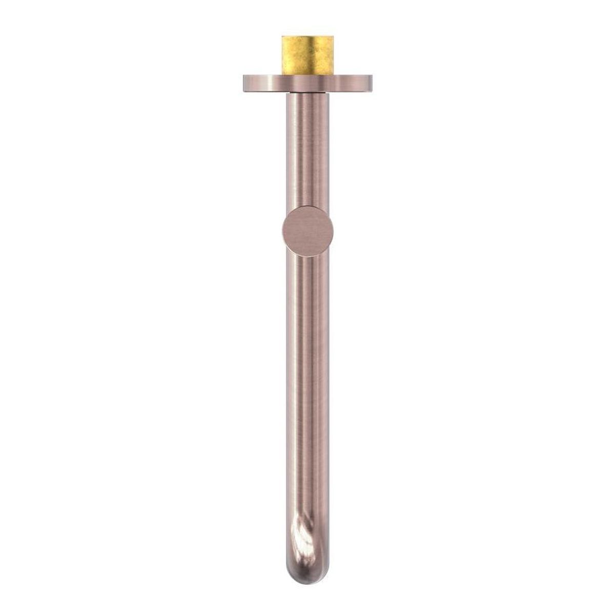 Mecca Wall Mounted Swivel Basin/Bath Spout Only 225mm in Brushed Bronze