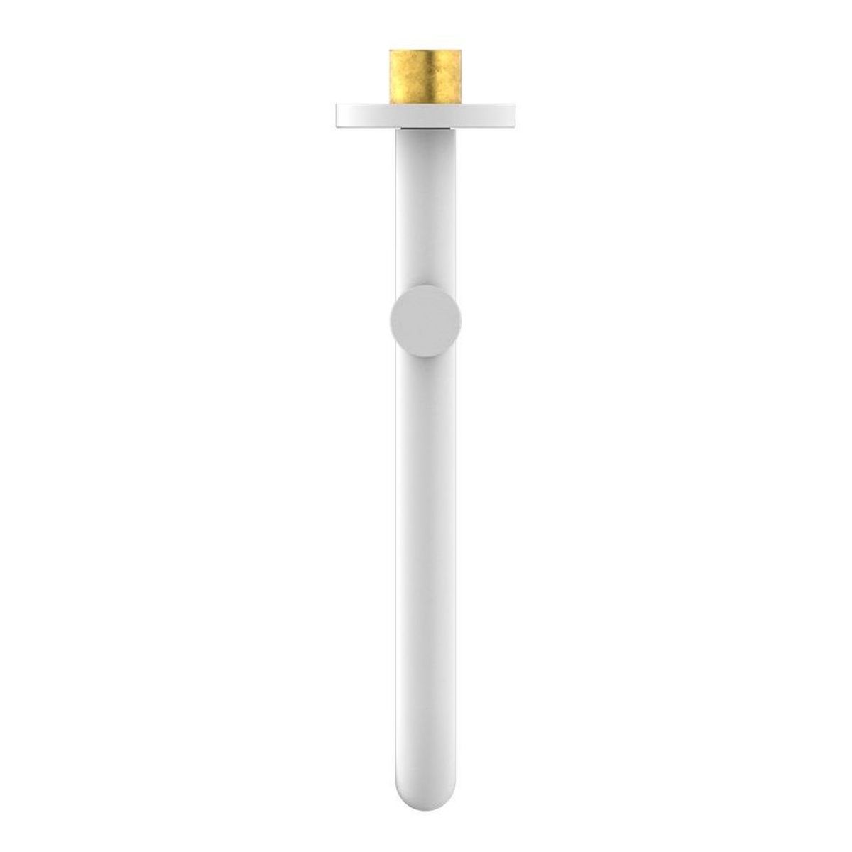 Mecca Wall Mounted Swivel Basin/Bath Spout Only 225mm in Matte White