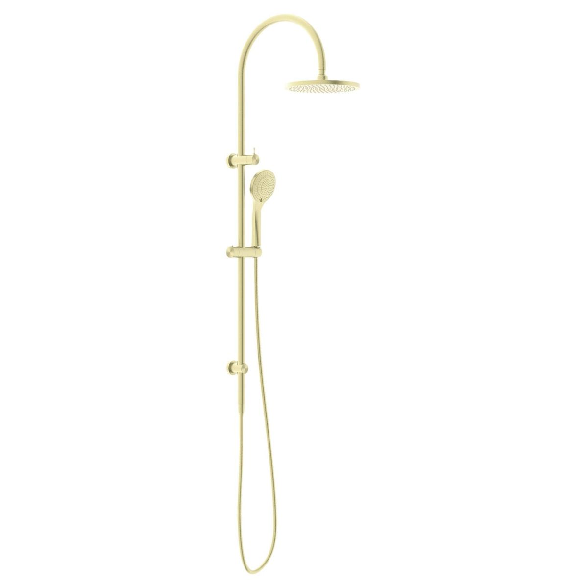 Mecca Twin Shower With Air Shower - Brushed Gold
