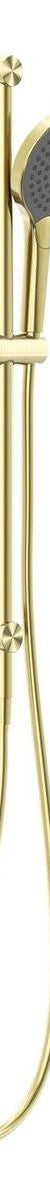 Mecca Shower Rail With Air Shower II in Brushed Gold