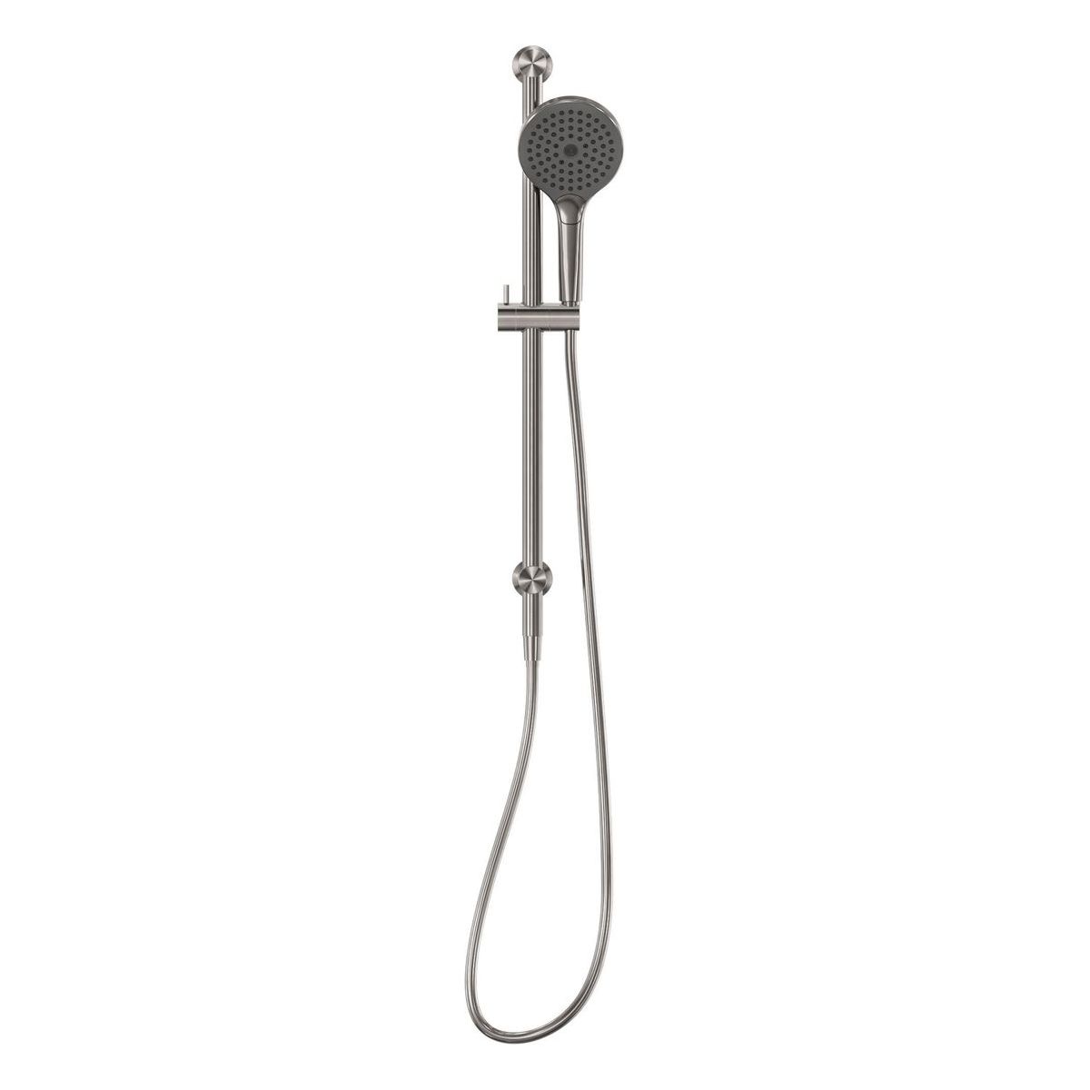 Mecca Shower Rail With Air Shower II in Brushed Nickel