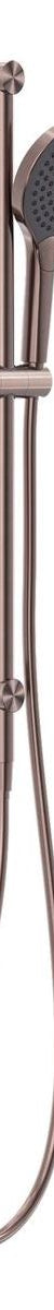Mecca Shower Rail With Air Shower II in Brushed Bronze