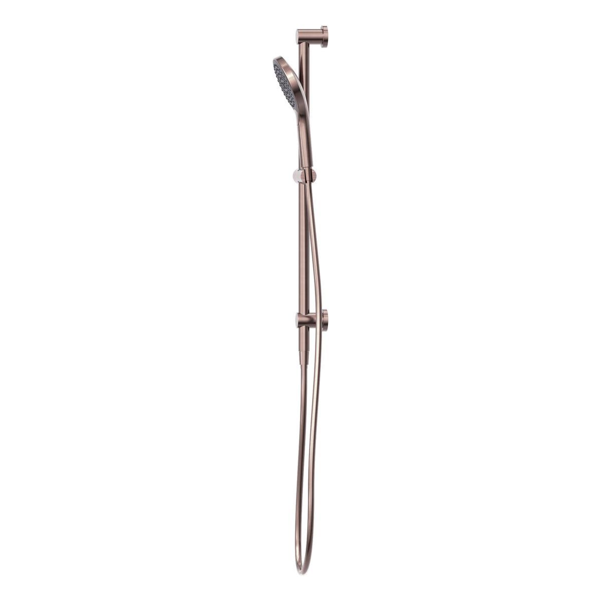 Mecca Shower Rail With Air Shower II in Brushed Bronze