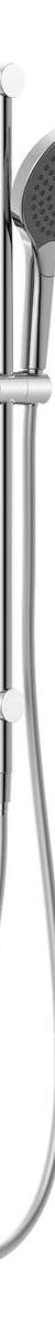 Mecca Shower Rail With Air Shower II in Chrome