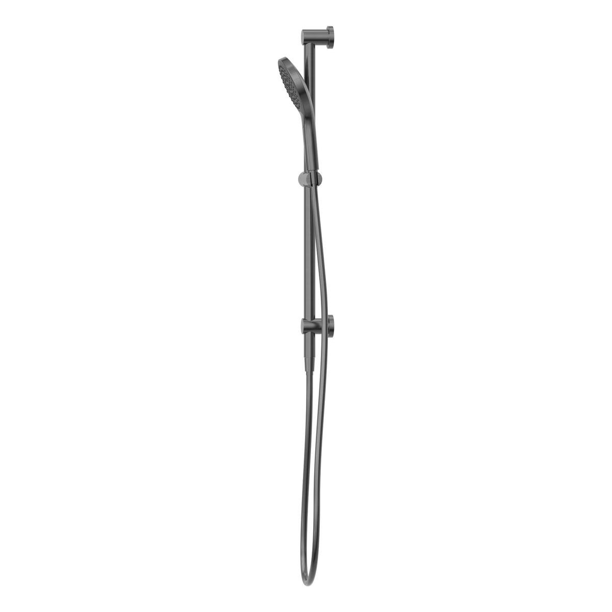 Mecca Shower Rail With Air Shower II in Gun Metal