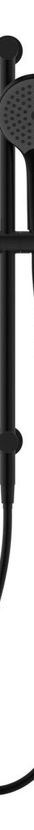 Mecca Shower Rail With Air Shower II in Matte Black